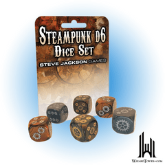 STEAMPUNK D6 DICE SET